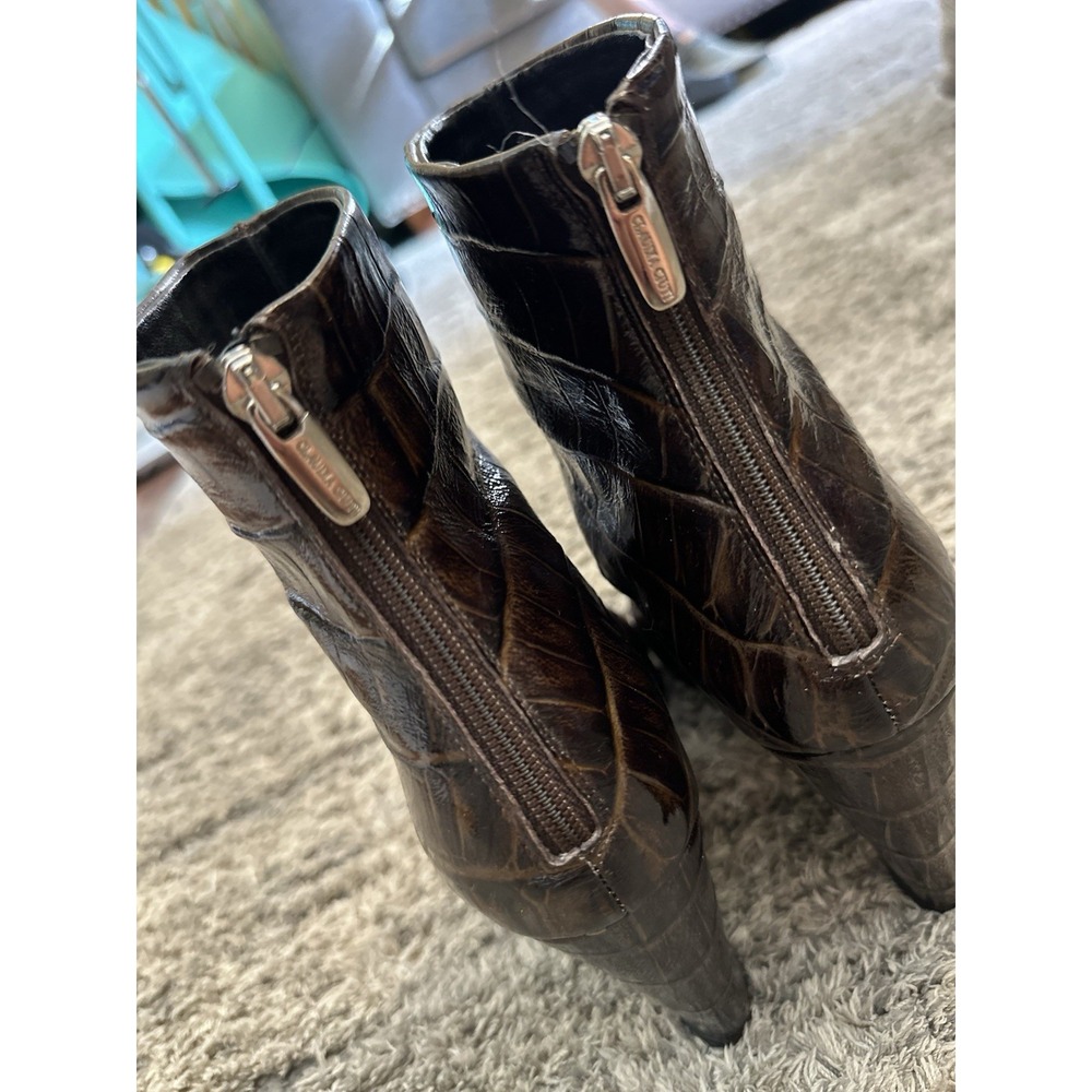 Women's Claudia Ciuti Brown Boots Size 9.5‎ - Picture 4 of 9